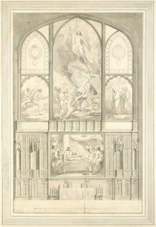 067  Design for the East Window, St. George's Collegiate Chapel